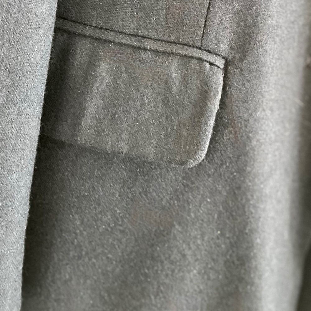 Tog Shop Navy Wool-Blend Blazer Size 16W - Picture 2 of 6